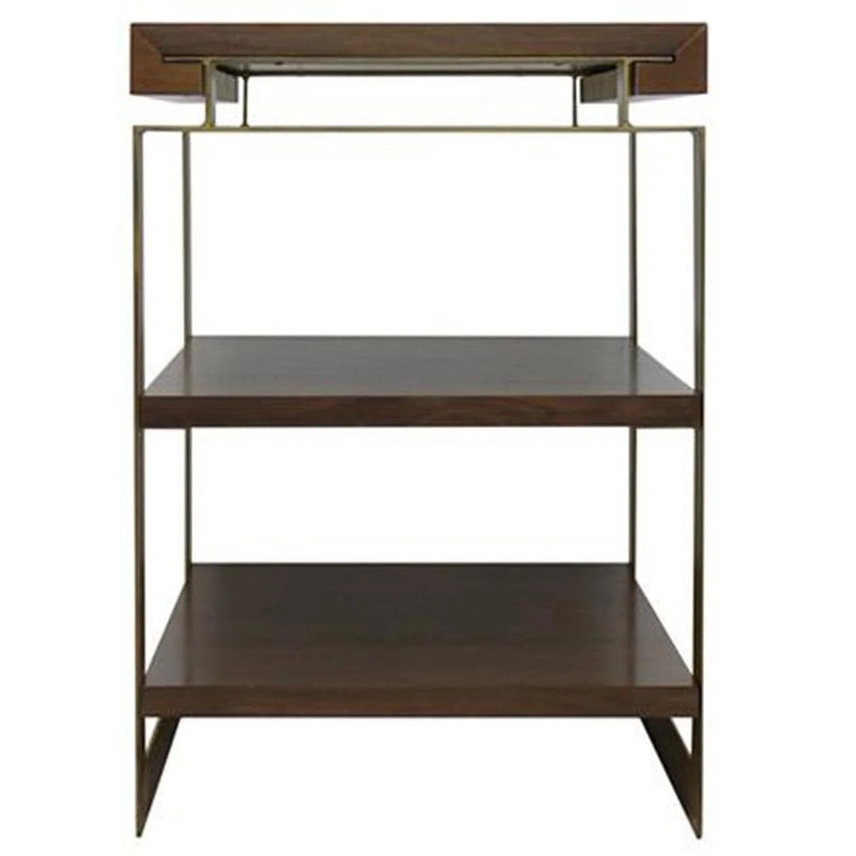 Chairside Table Rich Nut Brown A9434