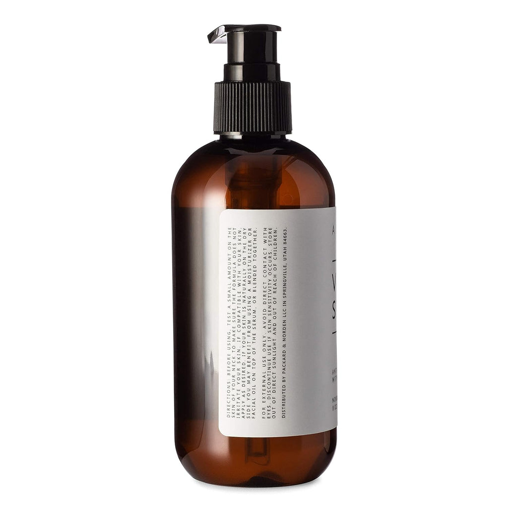 Face Serum Vitamin C with Hyaluronic Acid, 8 oz Pack of 2 Q807182