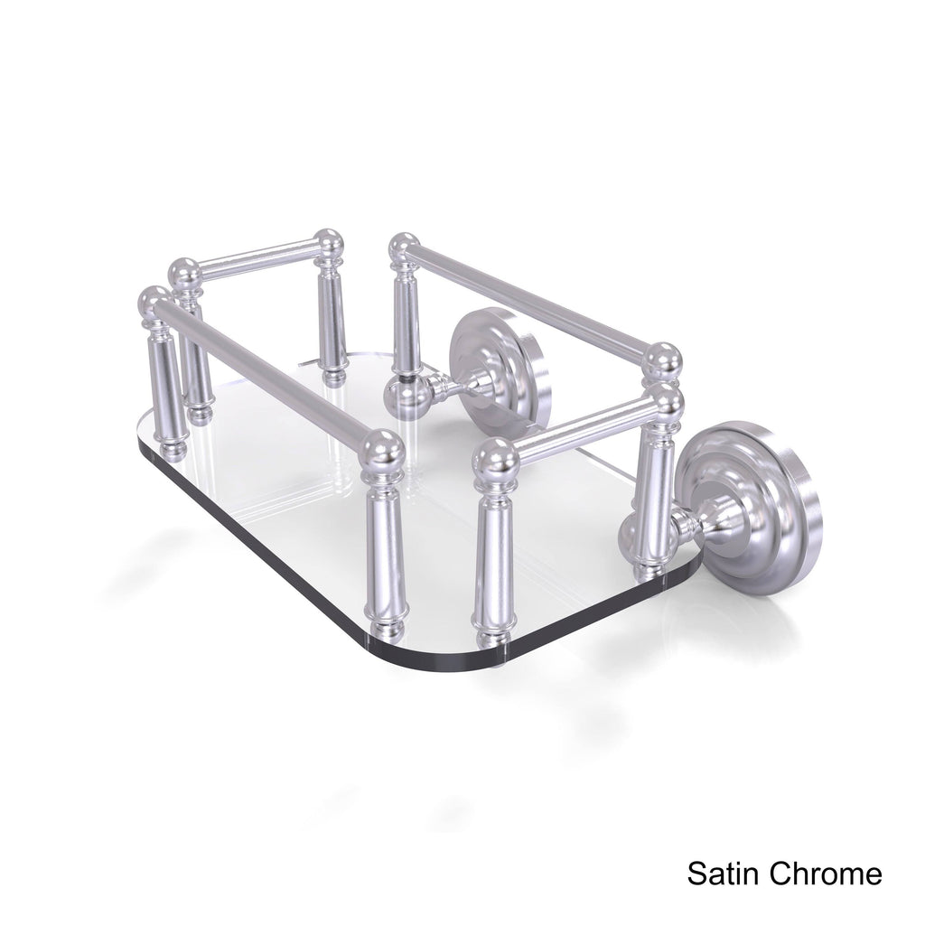 Wall Mounted Glass Guest Towel Tray W4931