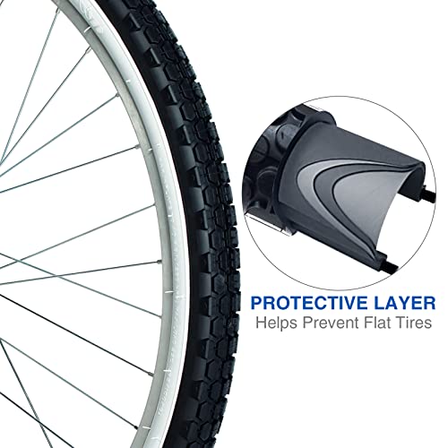 24/26" x 2.125" Folding White Wall Bike Tire H6648