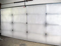 White Reflective Foam Core 2 Car Garage Door Insulation Kit 16FT x 8FT R Value 8.0 K92574