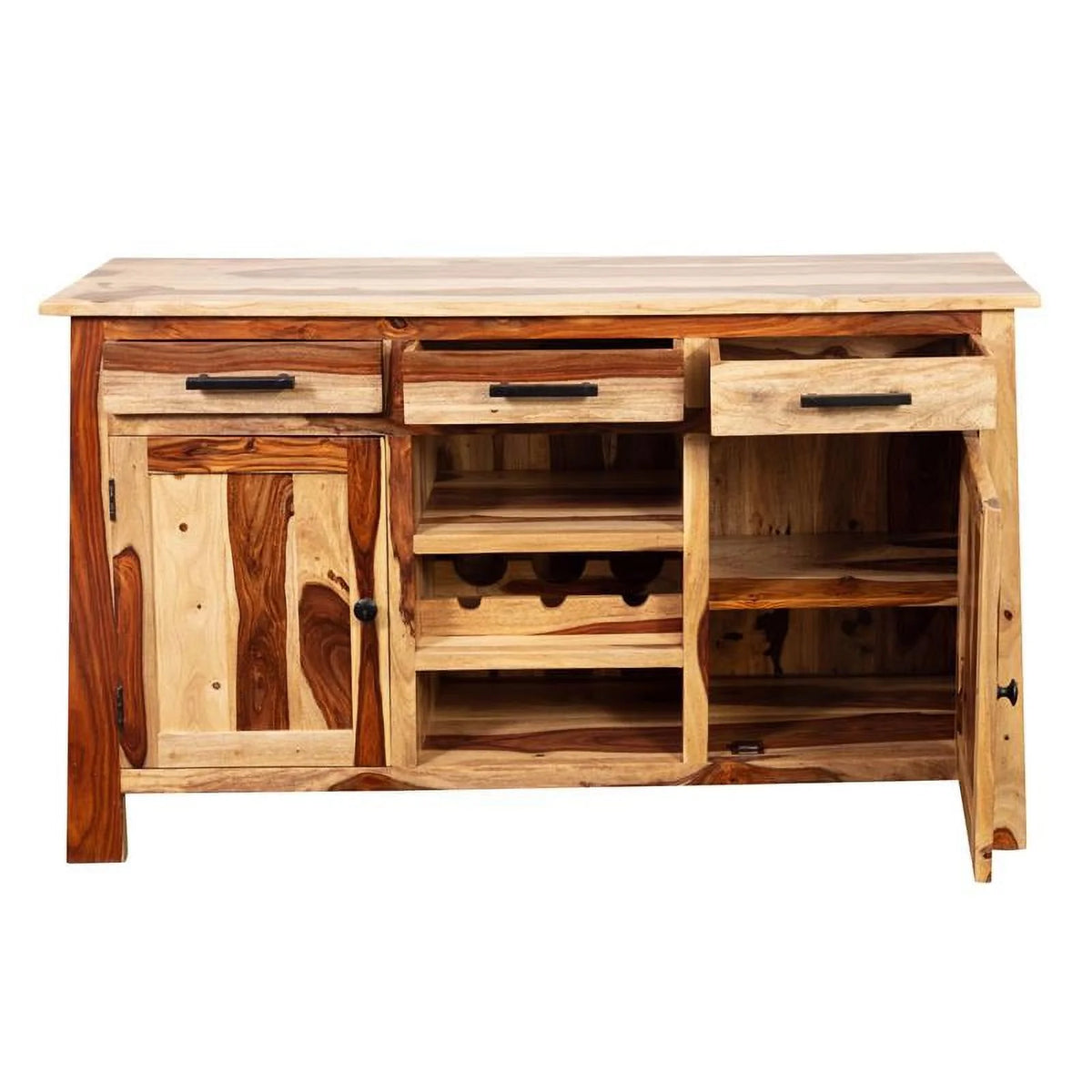 Solid Sheesham Wood Sideboard B680095