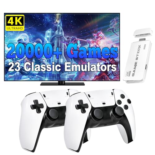 64GB Retro Game Stick with 2 Wireless Controllers Y495784