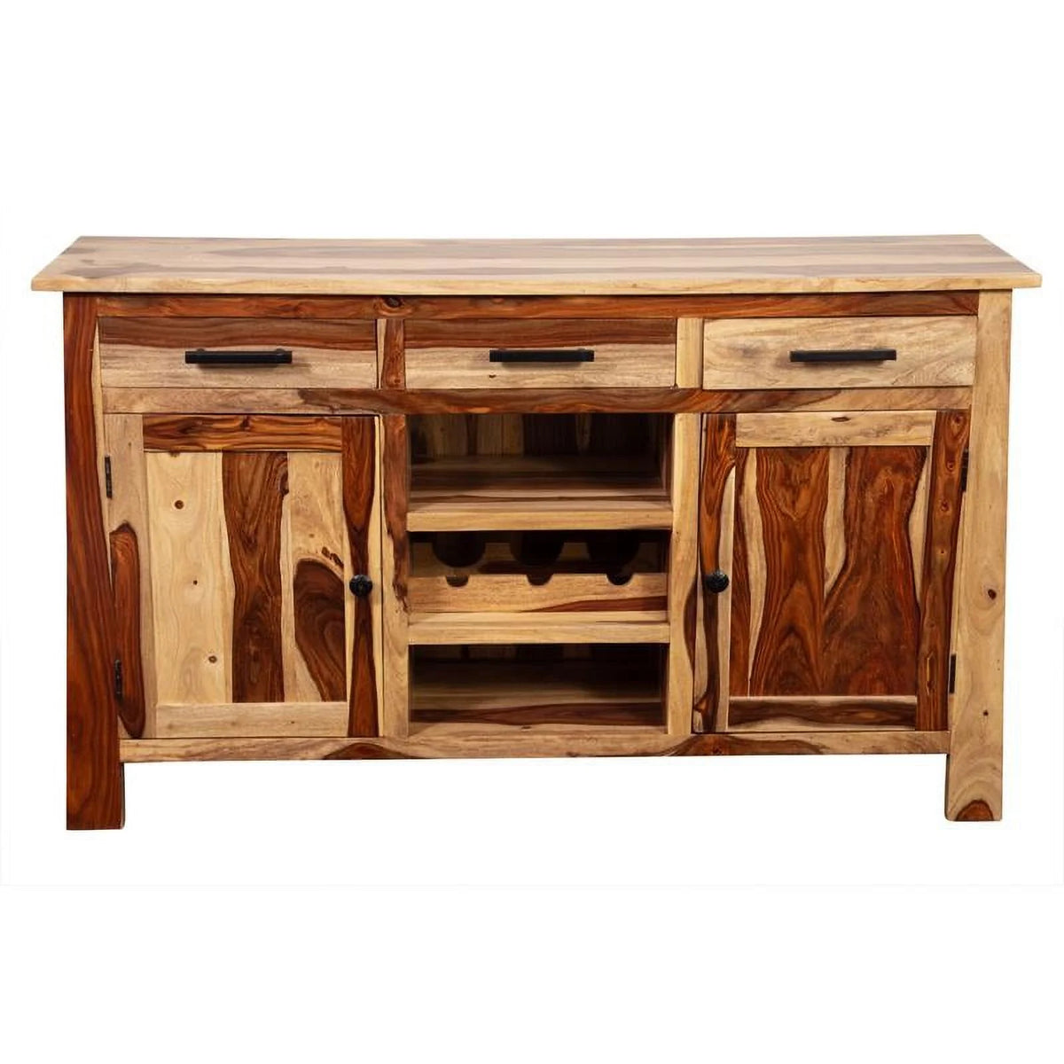 Solid Sheesham Wood Sideboard B680095