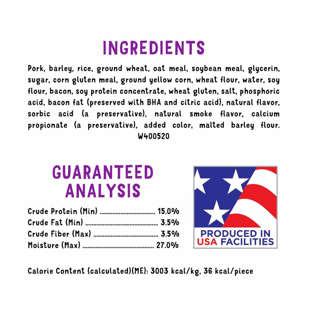 Bacon Flavor Dog Treats K766