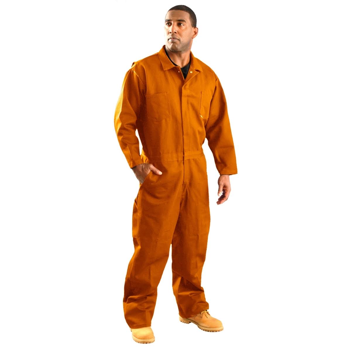 Navy Flame Resistant Coverall P1558
