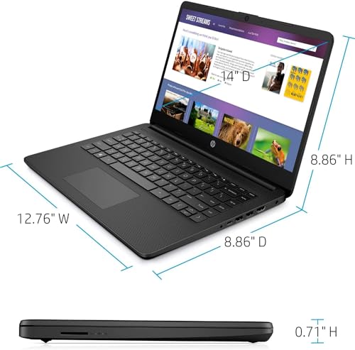 Natural Silver 14 Ultrabook with Intel 4-Core CPU, 16GB RAM, 1.6TB Storage, Win11 K738313