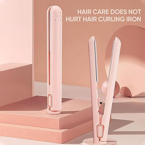 Mini Dual Purpose Cordless Curling Iron White Q8608