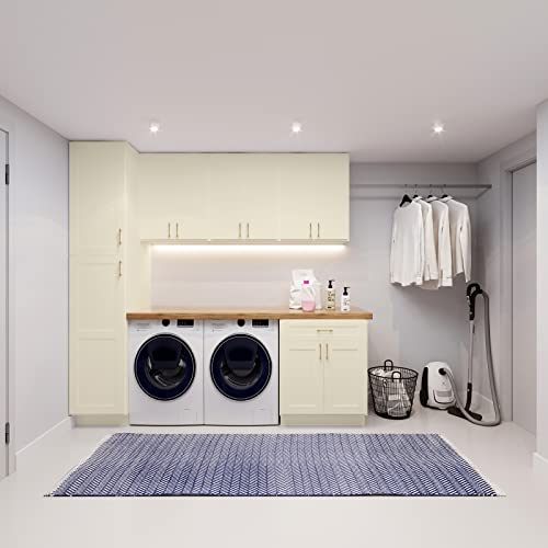 96" Tall Storage Cabinet with 2 Doors and 5 Adjustable Shelves V362065