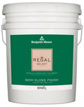 Semi-Gloss Interior Paint 5 Gallon White G152705