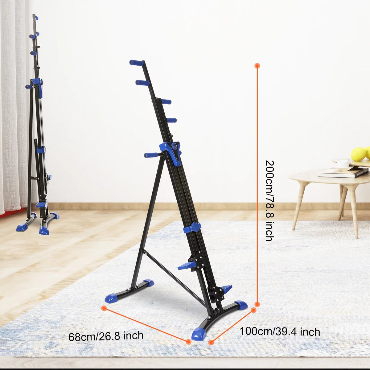 Vertical Climber and Folding Stair Stepper Machine A349548