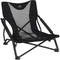 Black Low Profile Camp Chair V59168