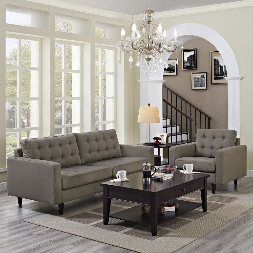 Granite Armchair and Sofa Set of 2 S292