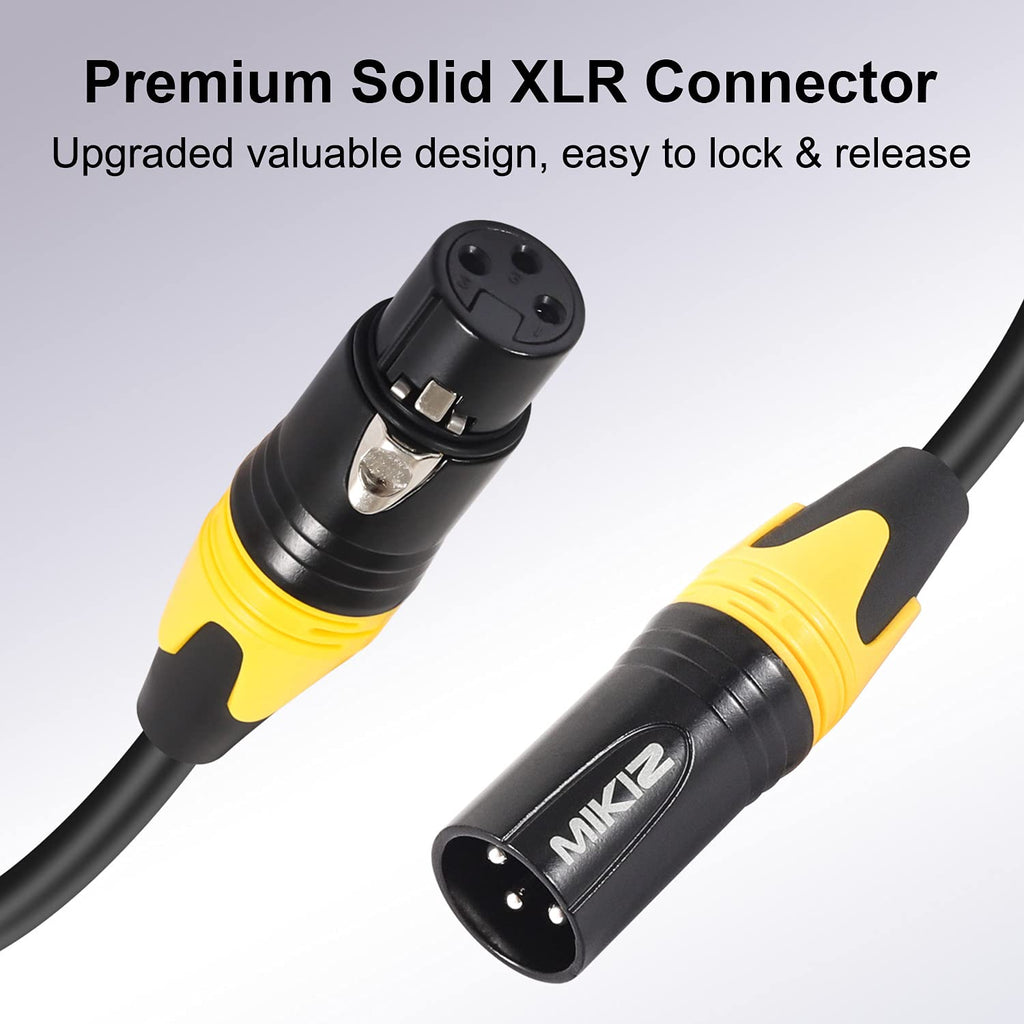 25ft 4 Pack XLR Microphone Cables J847