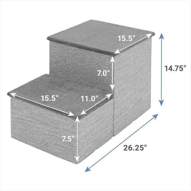 Collapsible Cat Dog Stairs Storage N747