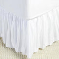 Dark Khaki Queen Dust Ruffle G370