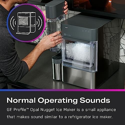 Stainless Steel Countertop Nugget Ice Maker with 1 Gallon Tank P814098