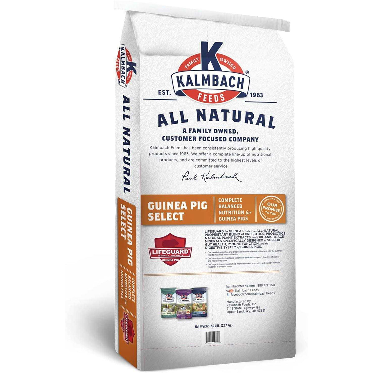 All Natural Guinea Pig Food Q9187