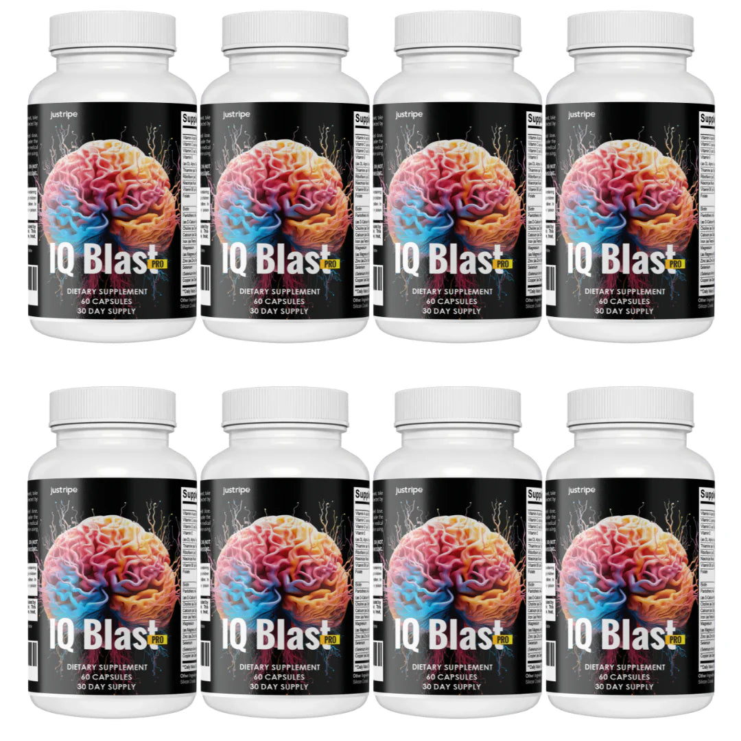 Brain Supplement Pills 8 Bottles H1123