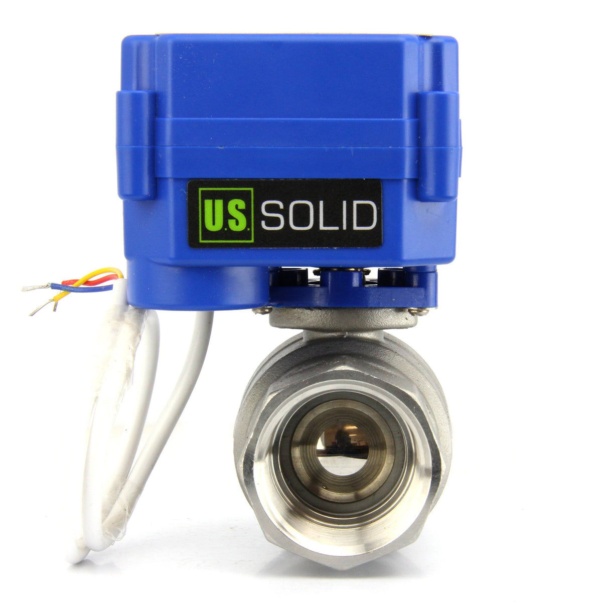 1x22 Stainless Steel Electrical Ball Valve with Full Port, 9-24V DC, 3 Wire Setup W382