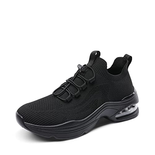 Slip-on Air Cushion Slip Resistant Walking Sneakers O308