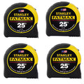 25 ft. x 1-1/4 in. Tape Measure 4 Pack T34839