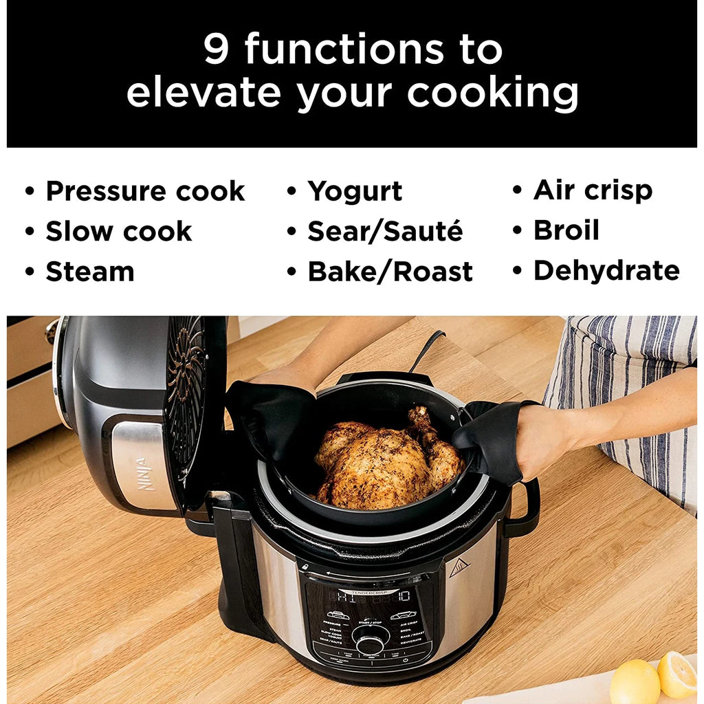 8-qt. 9-in-1 Pressure Cooker & Air Fryer I6007
