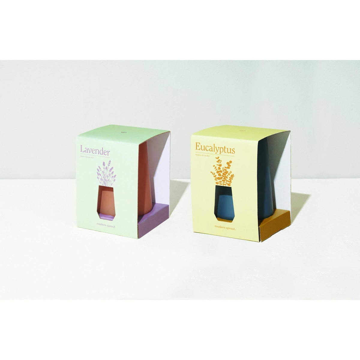 Tapered Tumbler Grow Kits, Indoor Garden Kit, Lavender & Eucalyptus (2 Jars) P245383