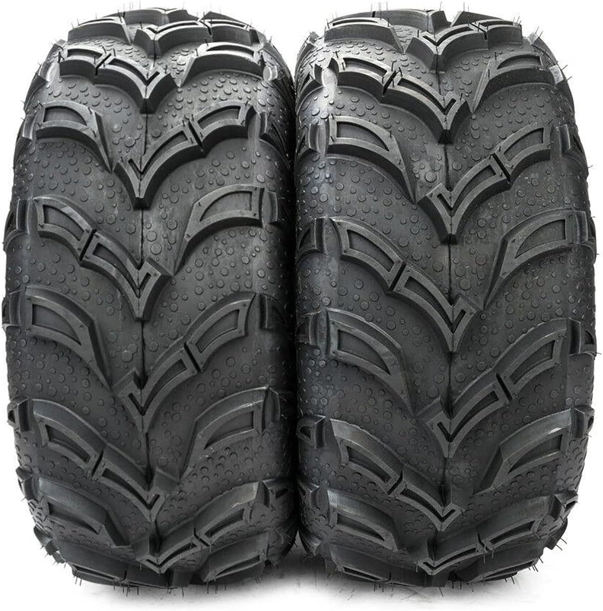 Set of 4 ATV UTV Tires 25x10-12 Rear & 25x8-12 Front Tubeless 6PR P280