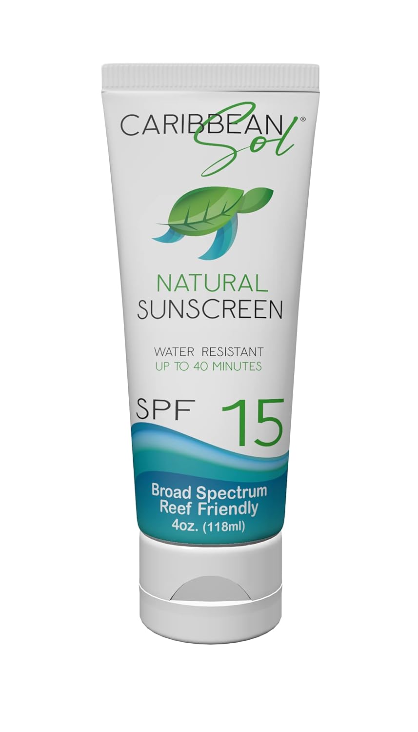 Natural Sunscreen SPF 15, 4oz U83897