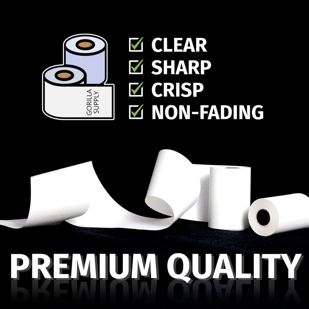Thermal Paper Receipt Rolls 3 1/8 x 230 ft 32 Rolls W64678