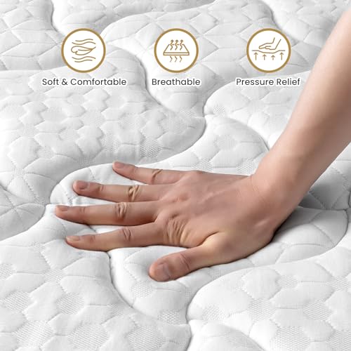 12 Inch Hybrid Innerspring Mattress with Gel Memory Foam K99017