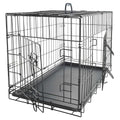 Double-Door Folding Wire Dog Crate L7148