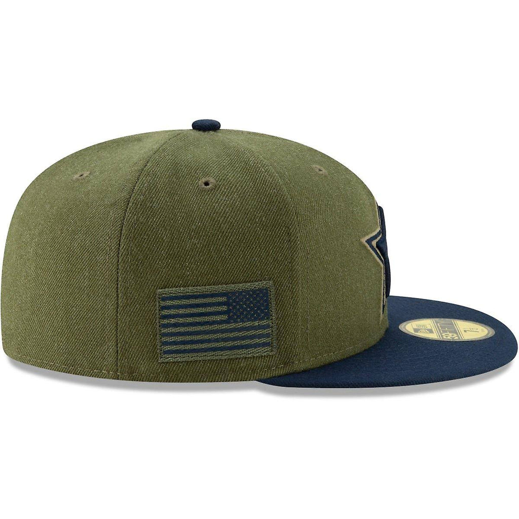 Olive Dallas Cowboys Cap 7 5/8 M508