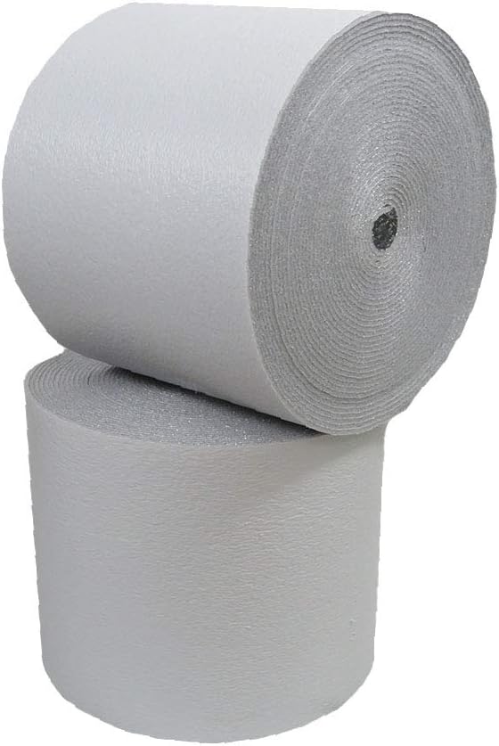 White Reflective Foam Core 2 Car Garage Door Insulation Kit 16FT x 8FT R Value 8.0 K92574