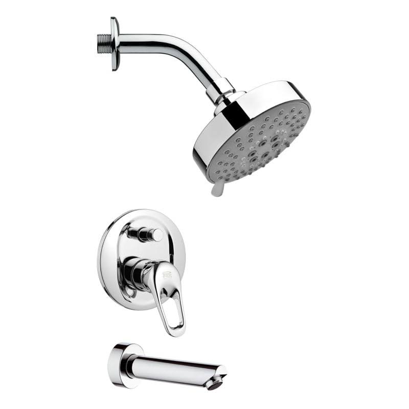 Chrome Tub and Shower Faucet Y5399