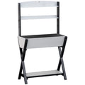 Wood Potting Bench Table with Storage Box A6194