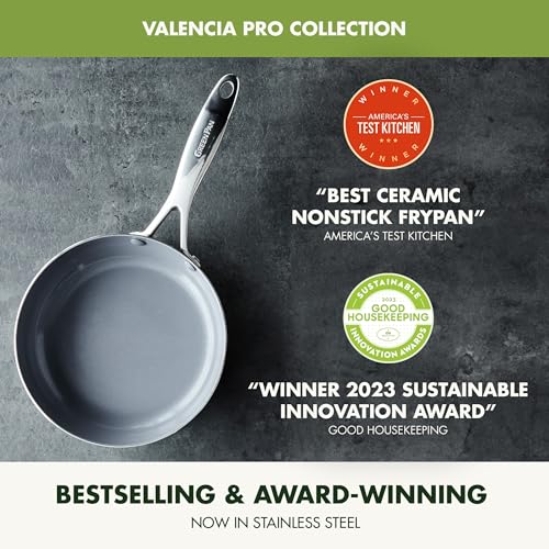 Gray 8" and 10" Hard Anodized Ceramic Nonstick Frying Pan Skillet Set A66961