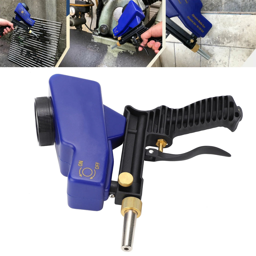 Handheld Gravity Feed Sandblaster 70-150 PSI Y310