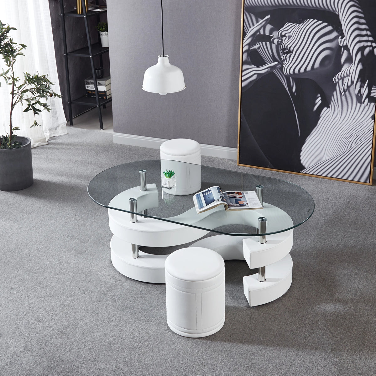 3-Piece Coffee Table Set Y357173
