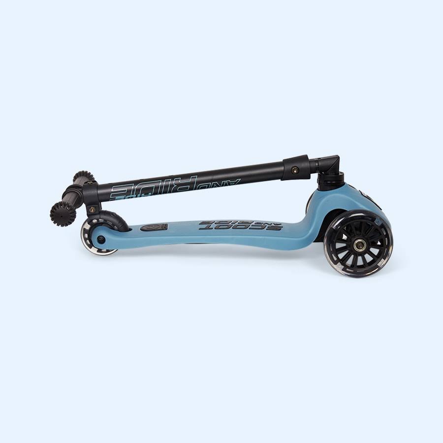 Steel Blue LED Kick Scooter J30677