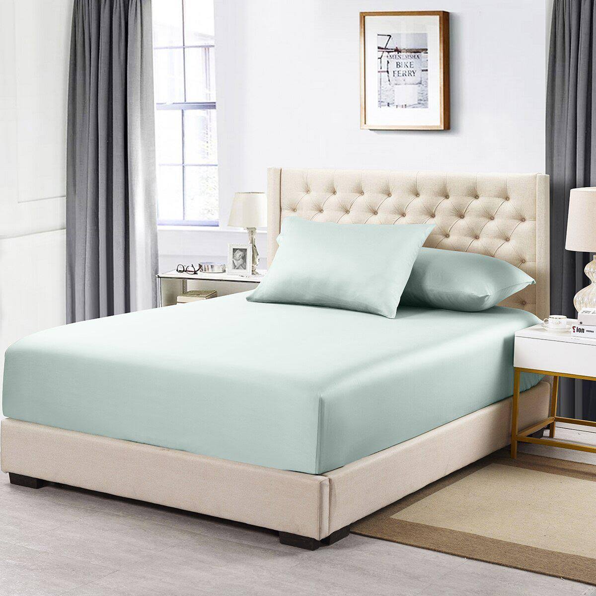 California King Fitted Sheet Only, 608 Thread Count W606369