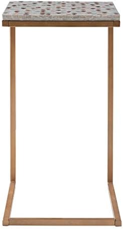 Gold Metal Accent C Table V61265