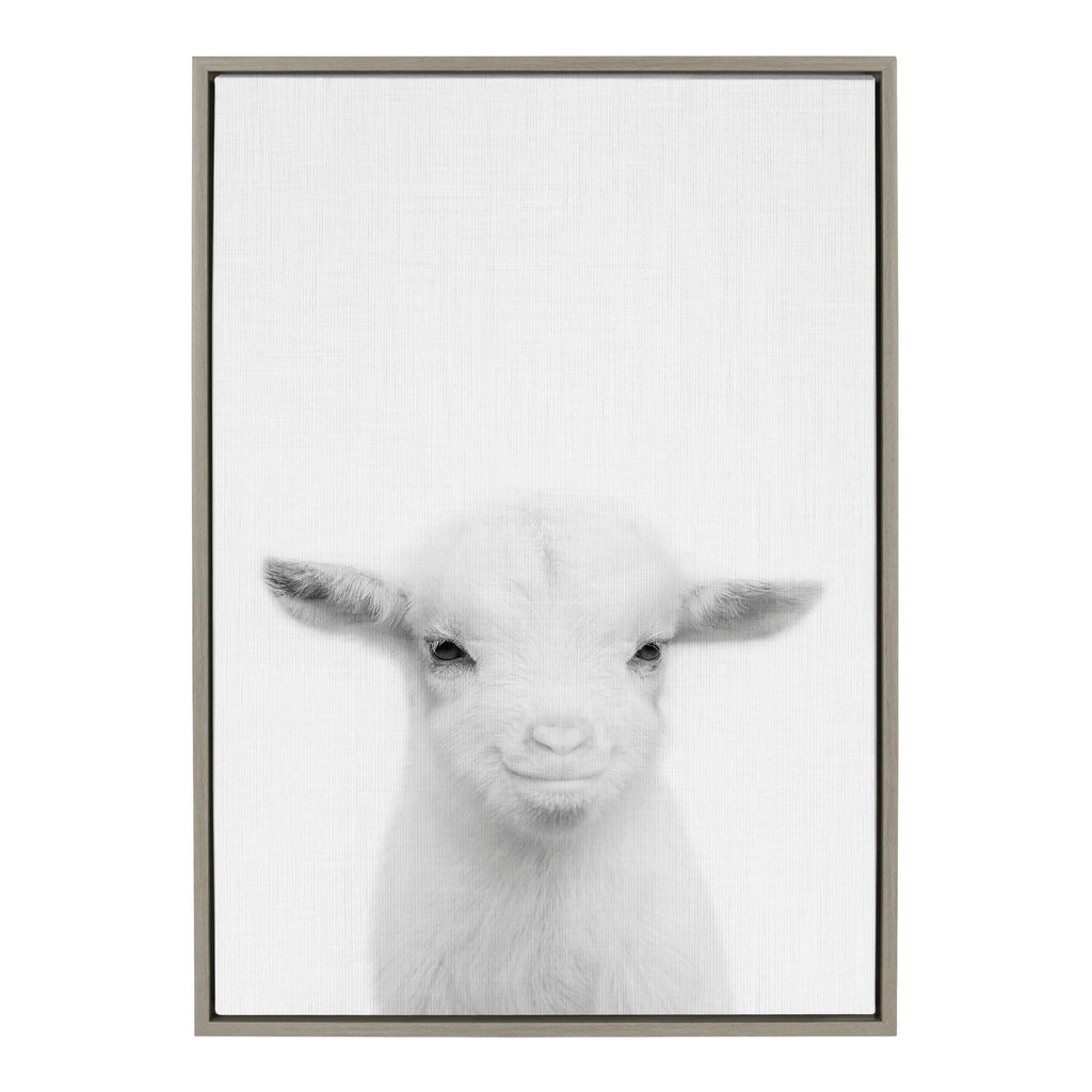 Gray Framed Canvas U177509