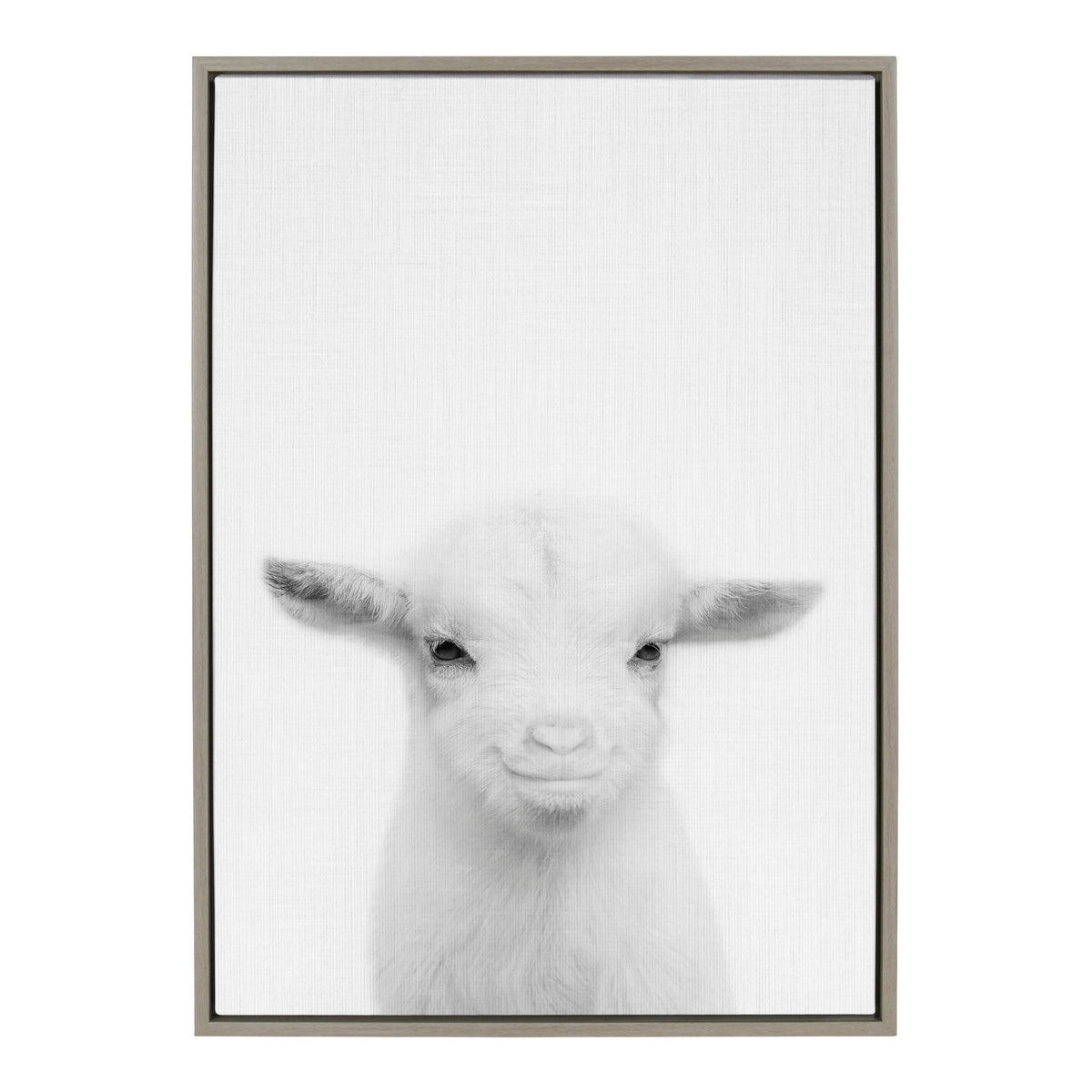 Gray Framed Canvas U177509