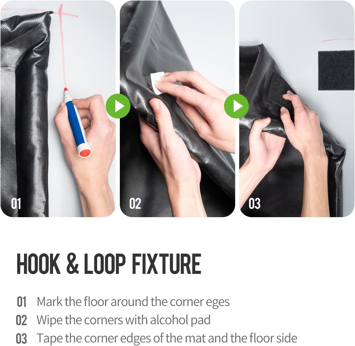 Non-Slip Waterproof Garage Floor Mat I840