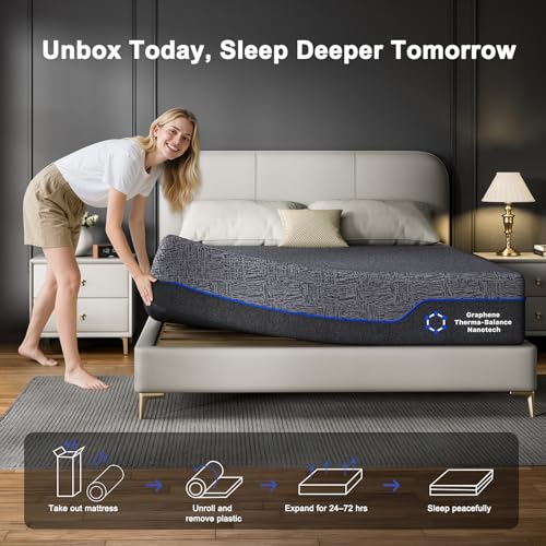 12 Inch Queen Size Memory Foam Mattress R375