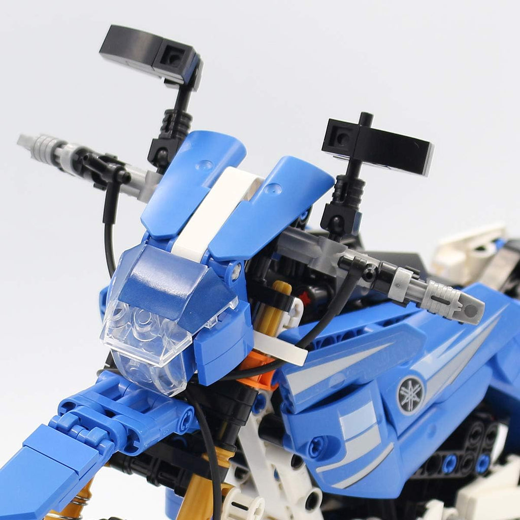 Blue Motorcycle Building Blocks 799 PCS K40129