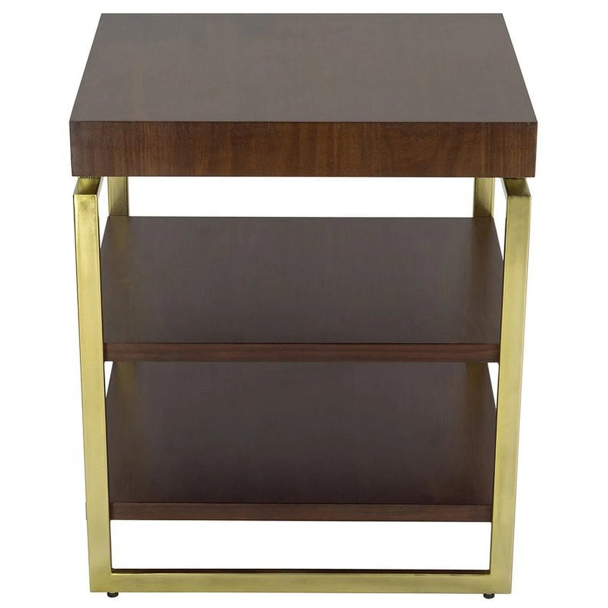 Chairside Table Rich Nut Brown A9434