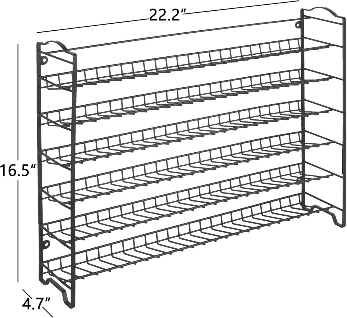 72 Empty Square Spice Jars Spice Rack Organizer with Labels and Funnel B744723